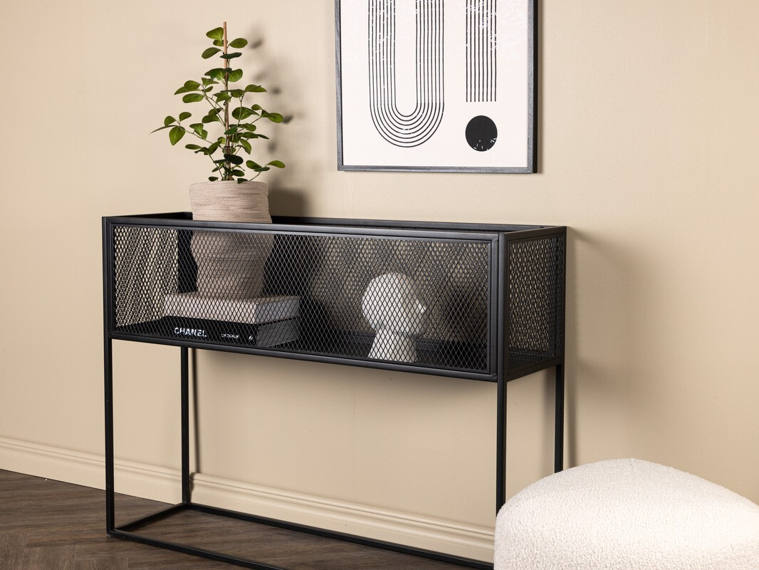 Konzolasztal Dallas 3185 (Fekete)