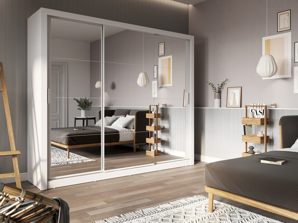 Gardróbszekrény Cirdelu 102 (Fehér)