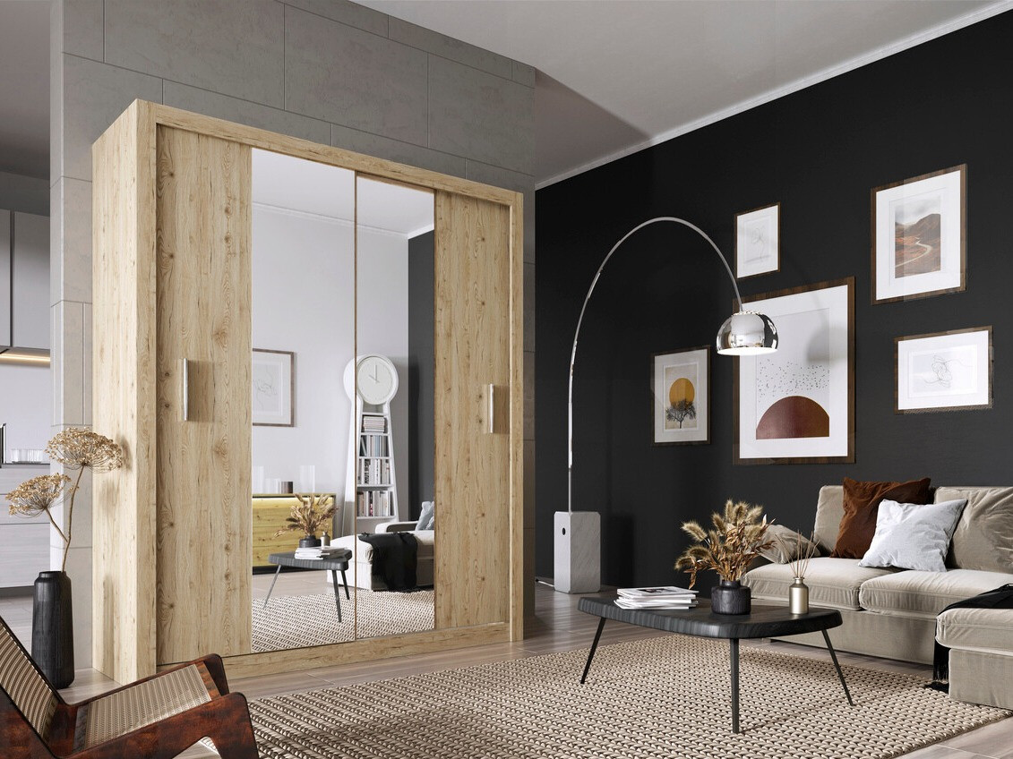 Gardróbszekrény Cirdelu 104 (San remo tölgy)