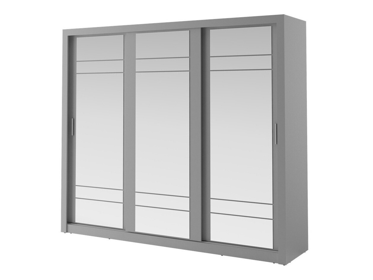 Gardróbszekrény Fresno 101 (Szürke)