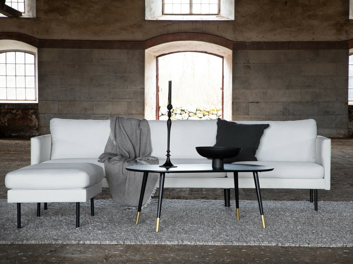 Kárpitozott bútorok Fercame 105 (Fekete + Bézs)