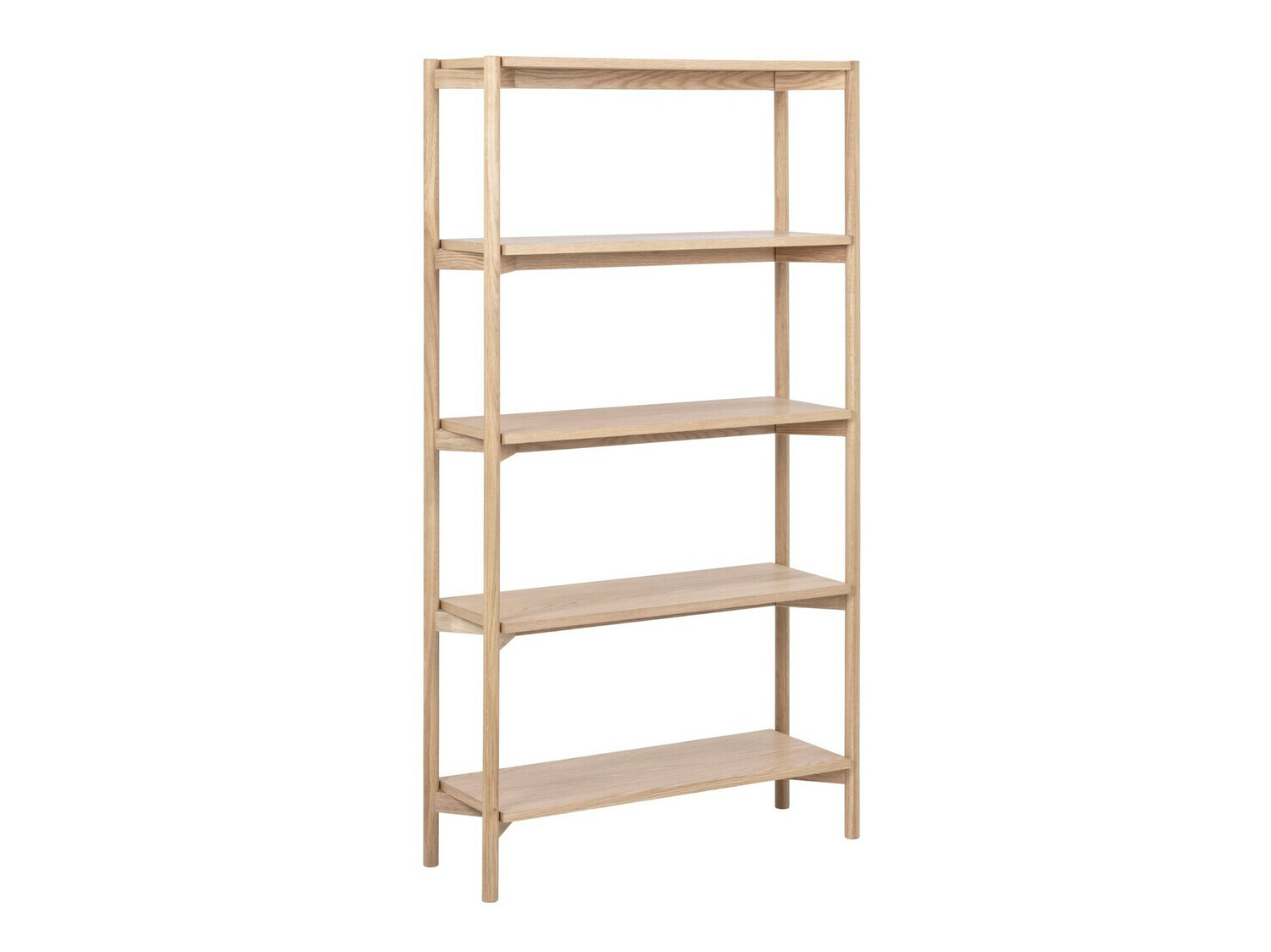 Könyvespolc Norsica 488 (Fehérített tölgy)