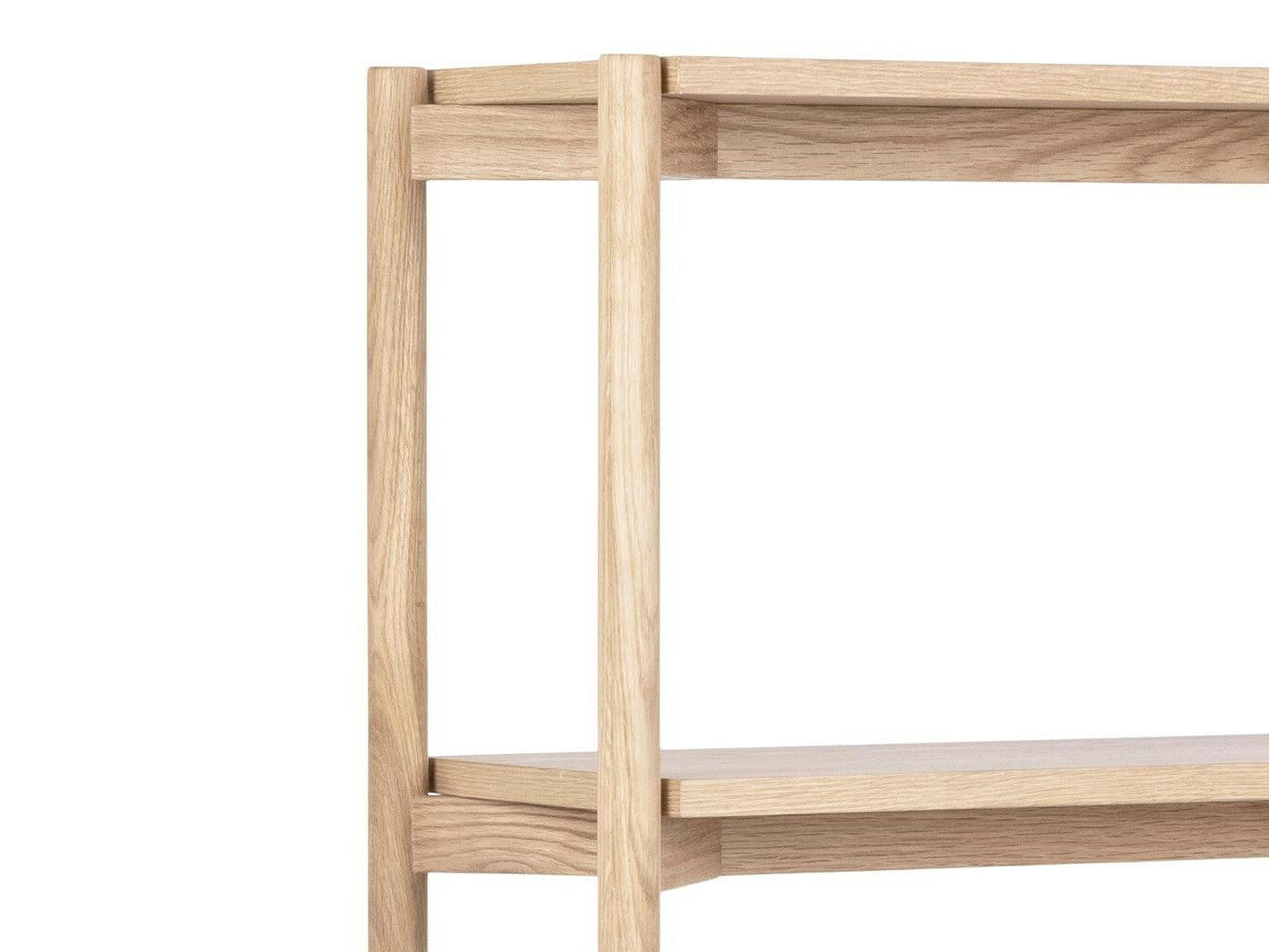 Könyvespolc Norsica 488 (Fehérített tölgy)