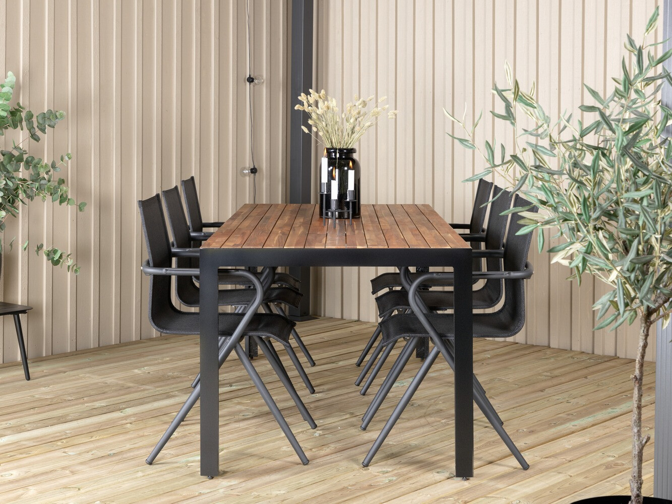 Asztal és szék garnitúra Dallas 546