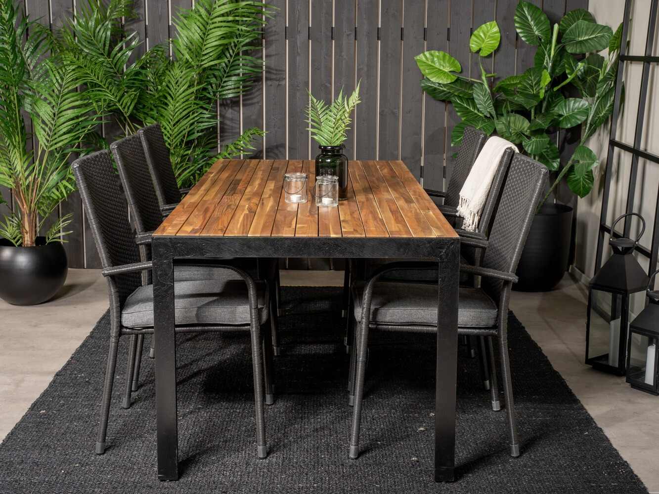 Asztal és szék garnitúra Dallas 586