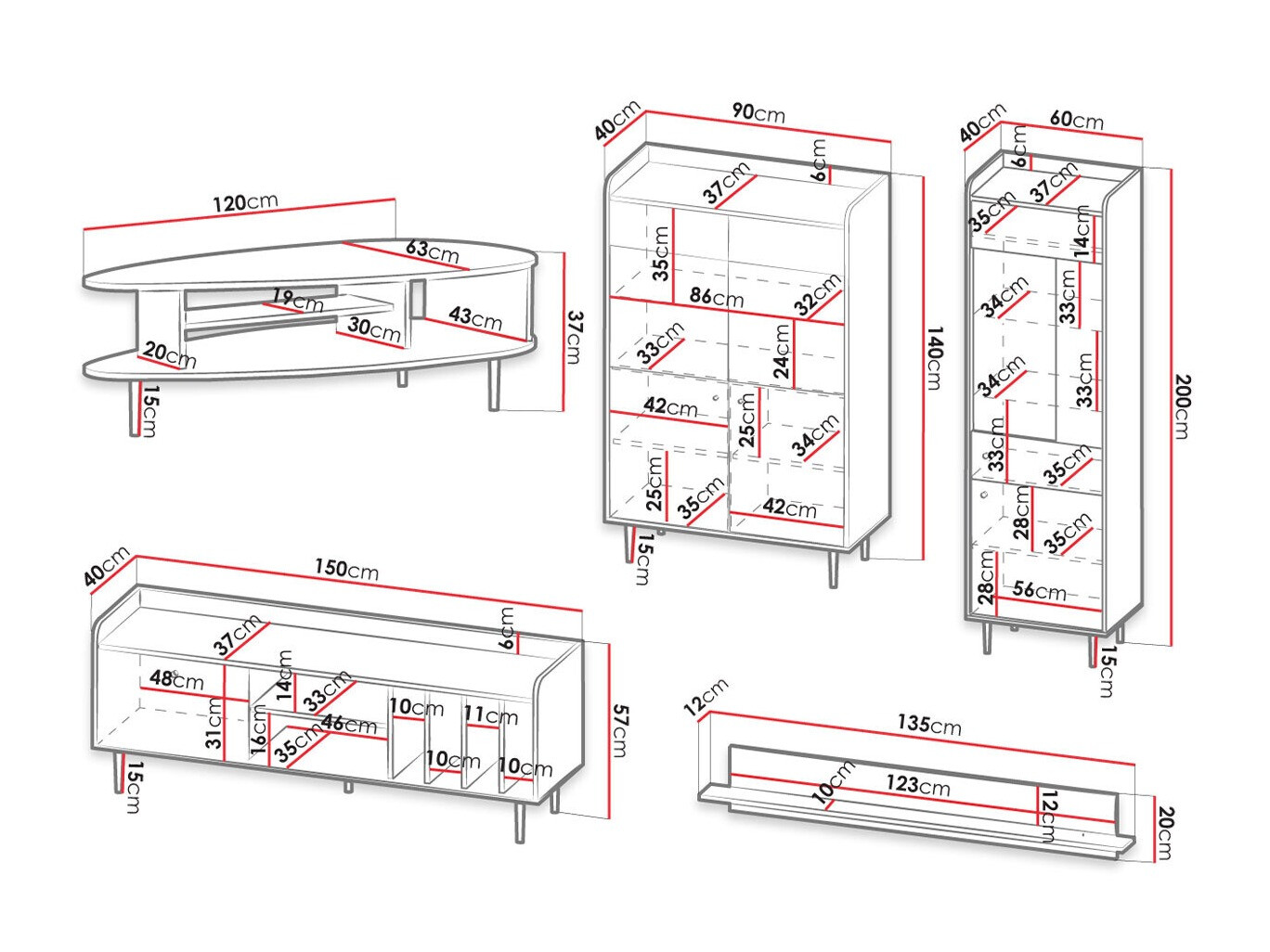 Nappali szett Ferenou 112