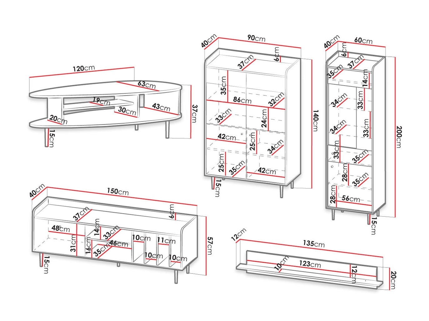 Nappali szett Ferenou 112