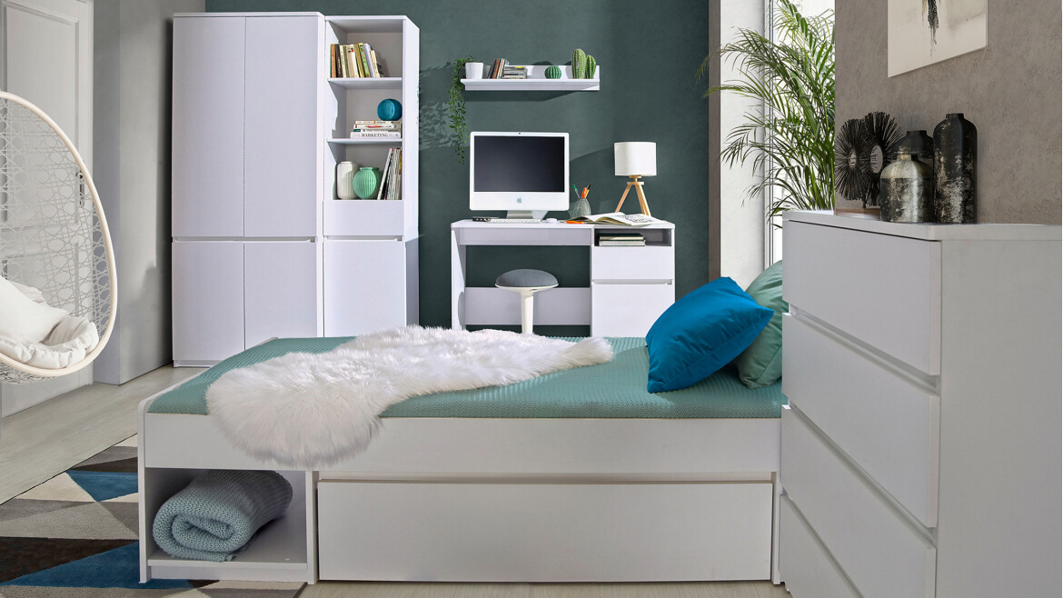 Íróasztal Evaropha 106 (Fehér)