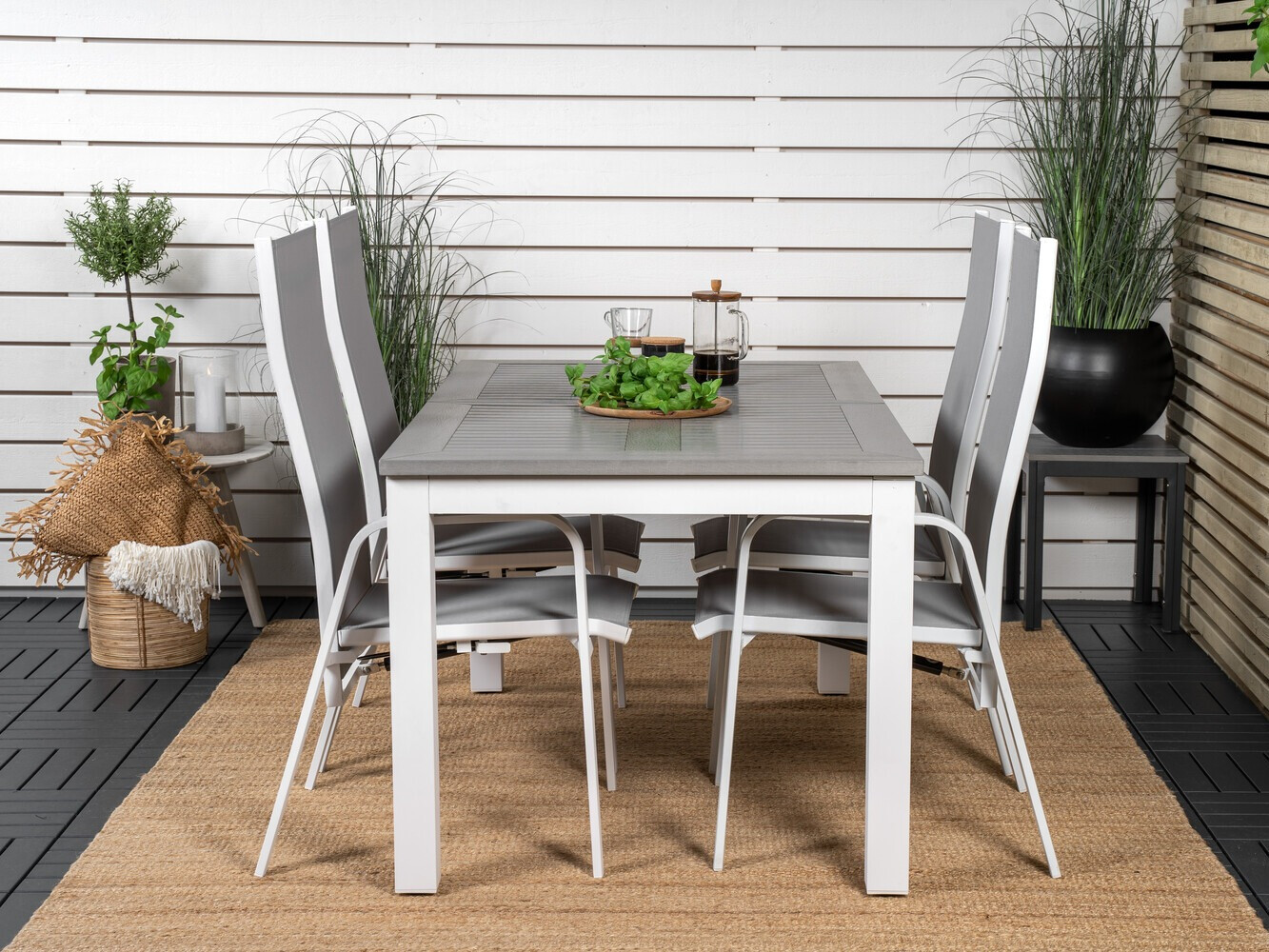 Asztal és szék garnitúra Dallas 2251