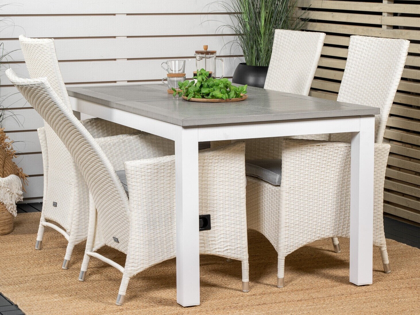 Asztal és szék garnitúra Dallas 2268