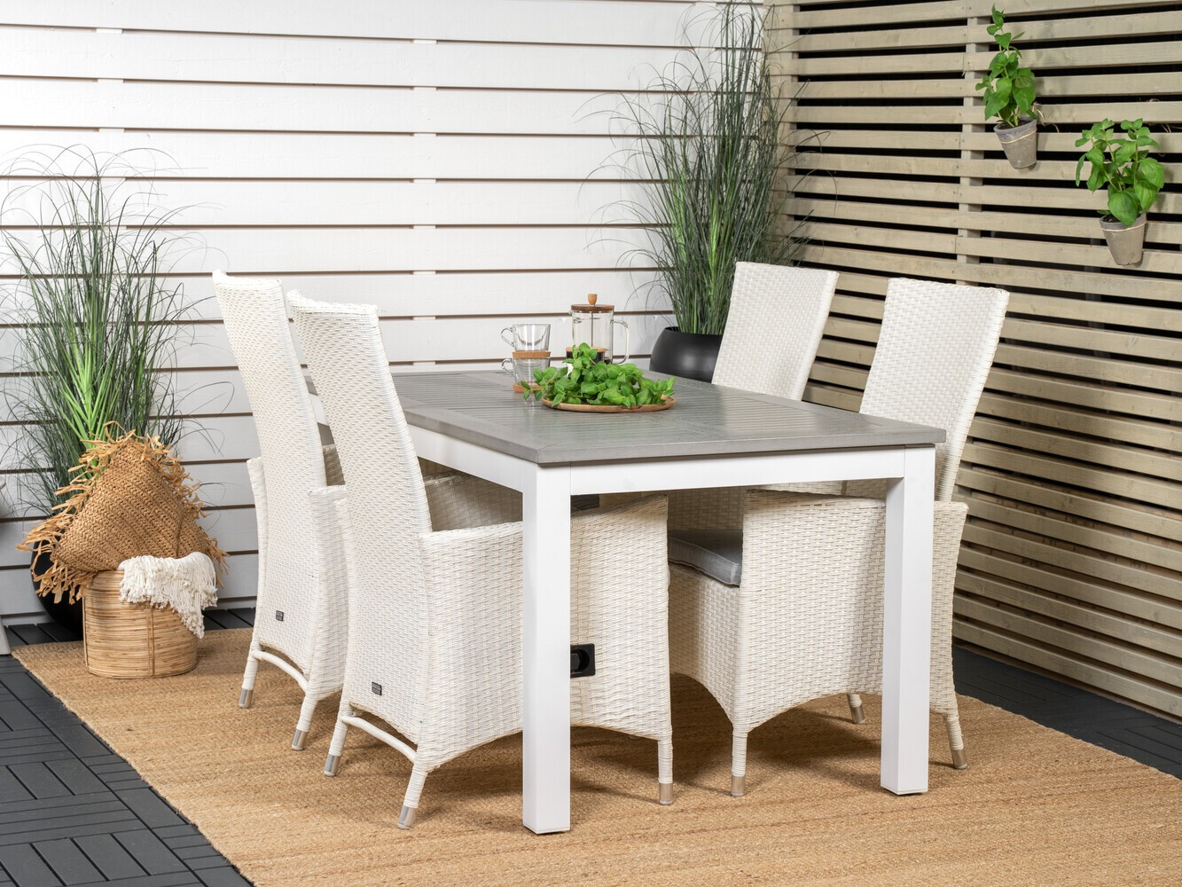 Asztal és szék garnitúra Dallas 2268