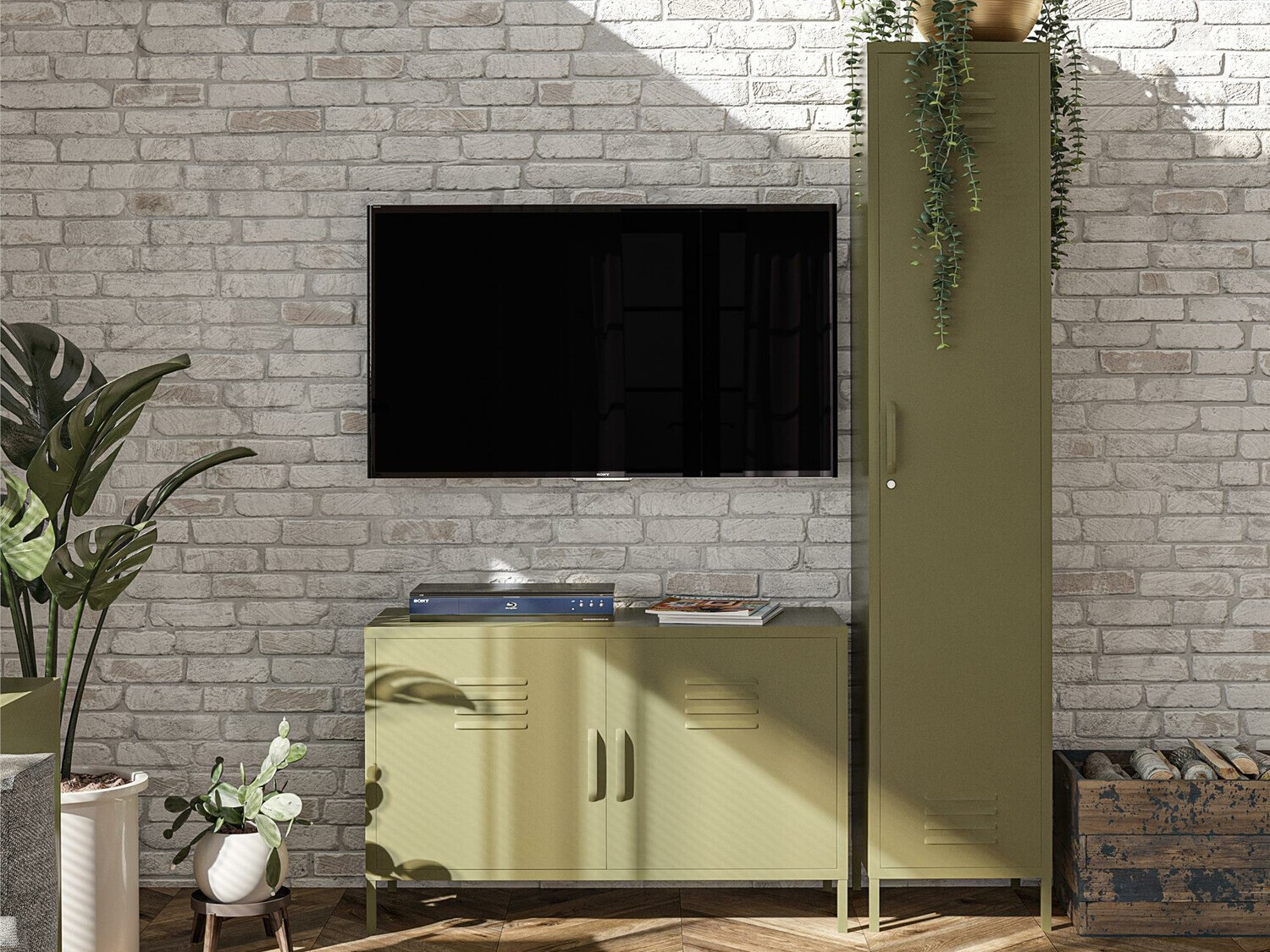 Szekrény Merfeli 102 (Zöld)