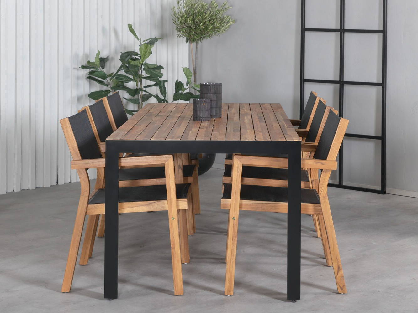 Asztal és szék garnitúra Dallas 2940