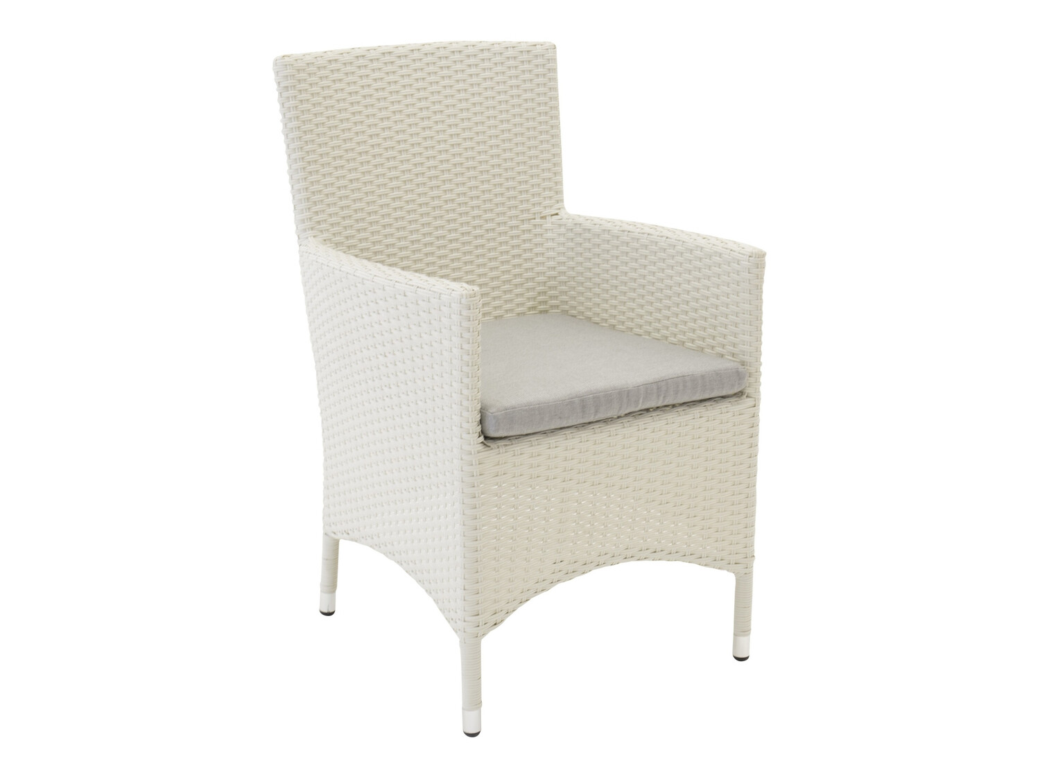 Kerti fotel Dallas 739 (Fehér + Szürke)