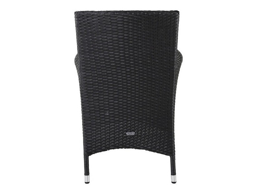 Kerti fotel Dallas 739 (Fekete + Szürke)