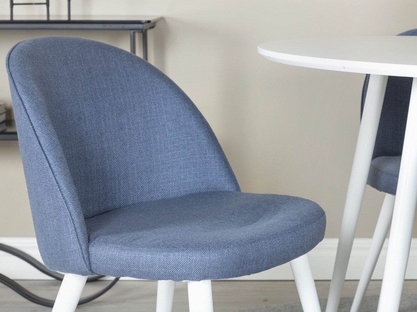 Étkezőgarnitúra Dallas 1536 (Kék + Fehér)