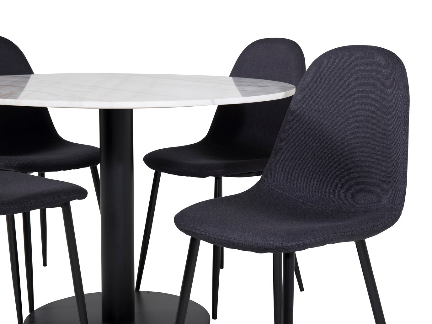 Étkezőgarnitúra Dallas 1613 (Fekete)