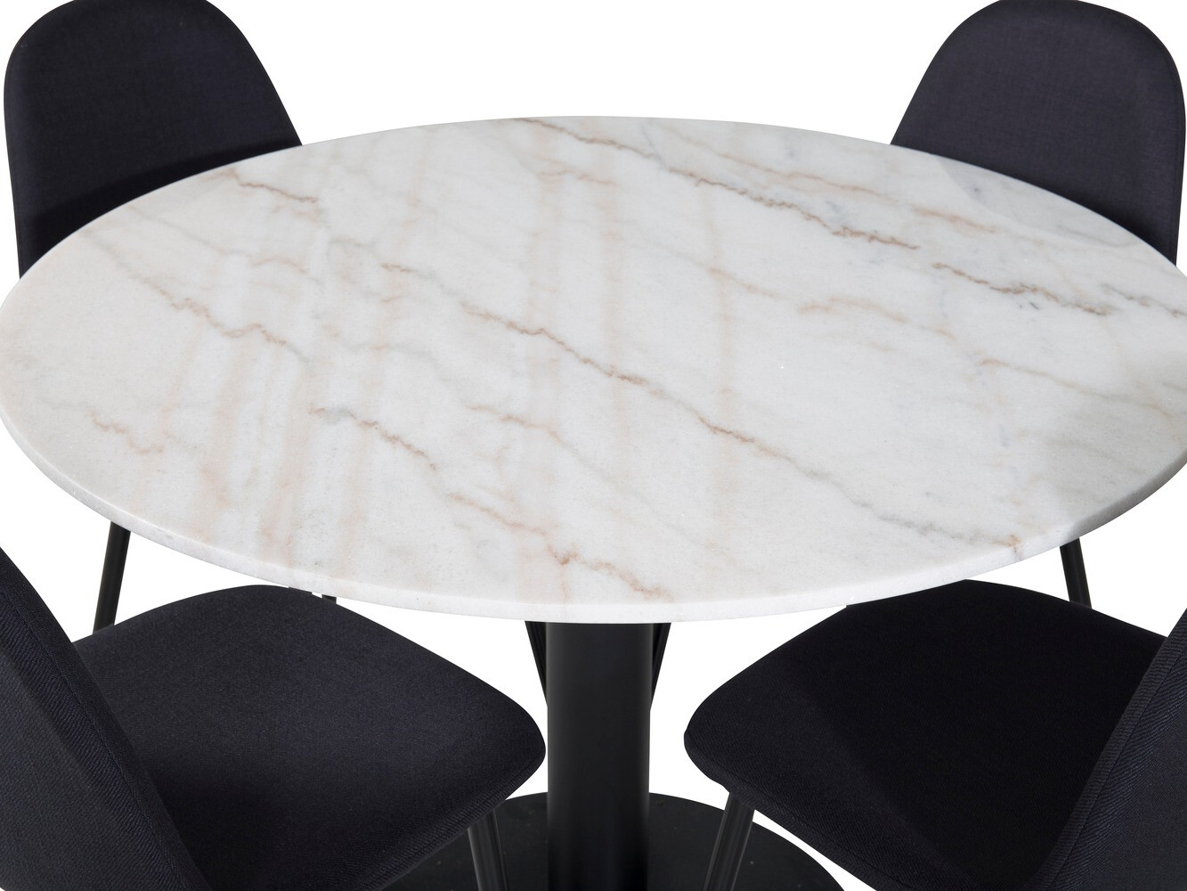 Étkezőgarnitúra Dallas 1613 (Fekete)