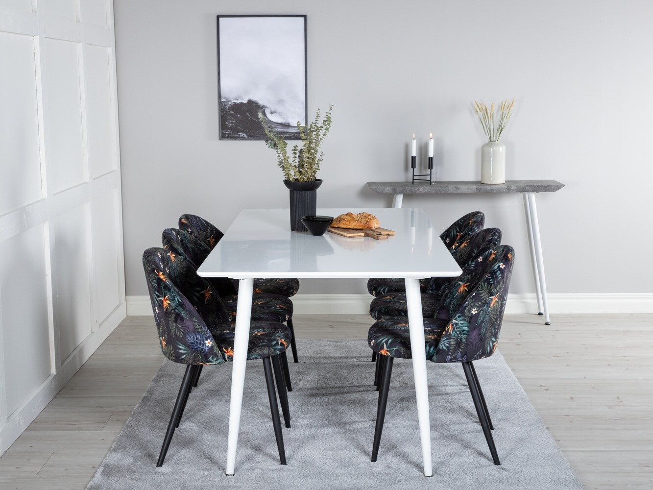 Étkezőgarnitúra Dallas 1624 (Virágos minta)