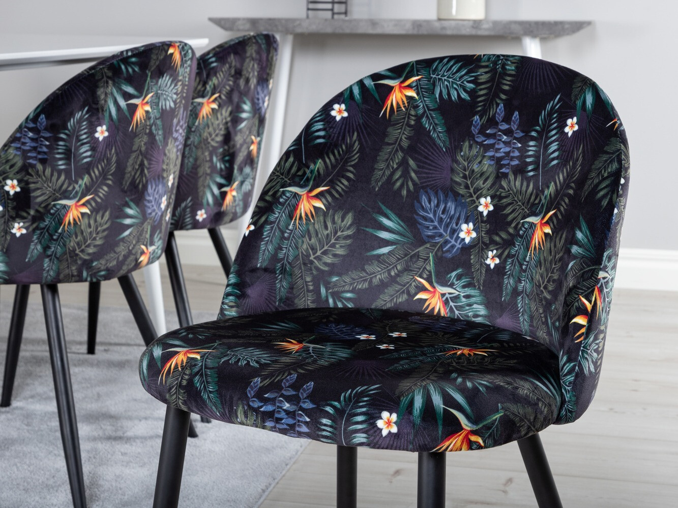 Étkezőgarnitúra Dallas 1624 (Virágos minta)