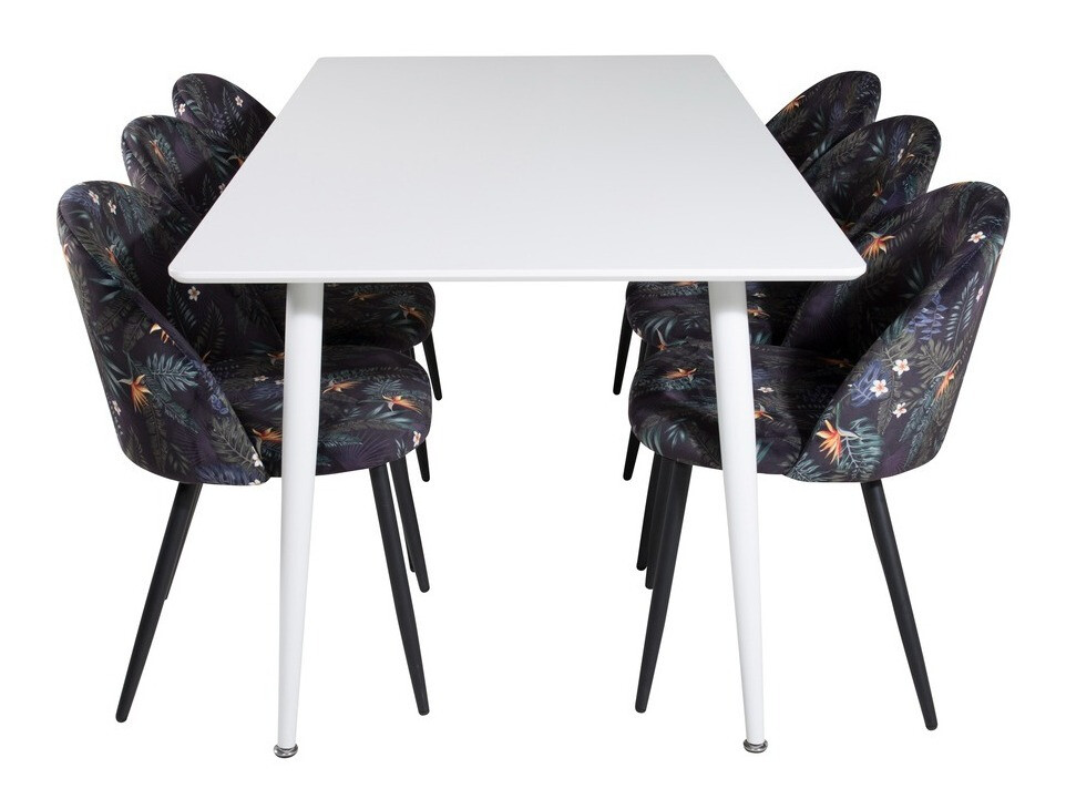 Étkezőgarnitúra Dallas 1624 (Virágos minta)