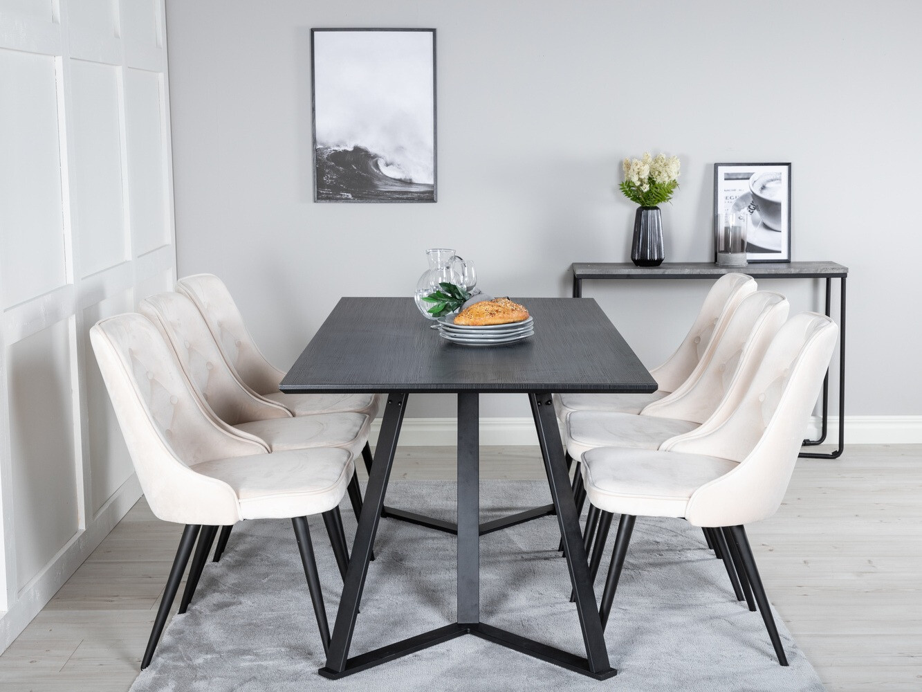 Étkezőgarnitúra Dallas 1628 (Bézs)