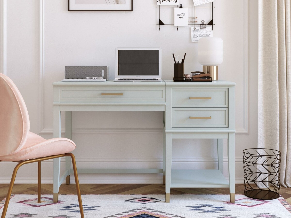 Íróasztal CosmoLiving by Cosmopolitan Belromu 102 (Világoszöld)