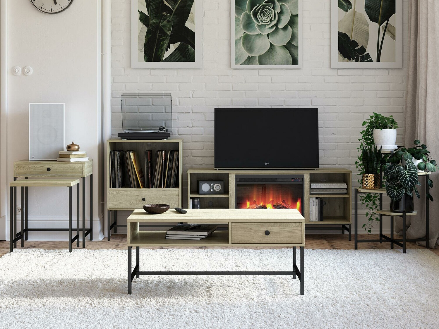 Oldalsó asztalok szett Tulsa 343