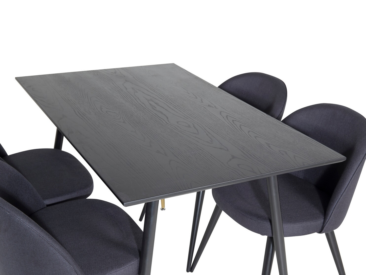 Étkezőgarnitúra Dallas 1692 (Fekete)