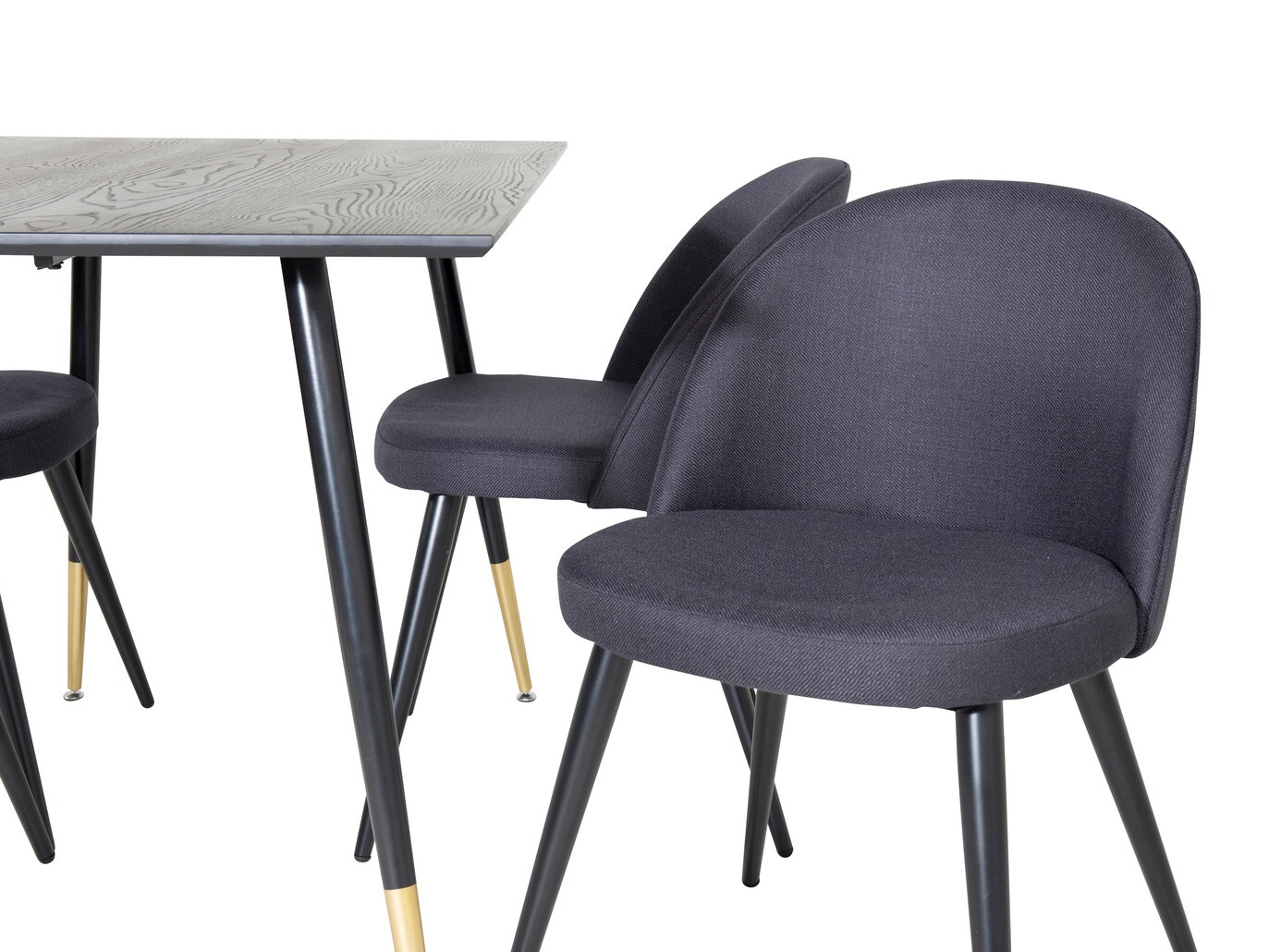 Étkezőgarnitúra Dallas 1692 (Fekete)