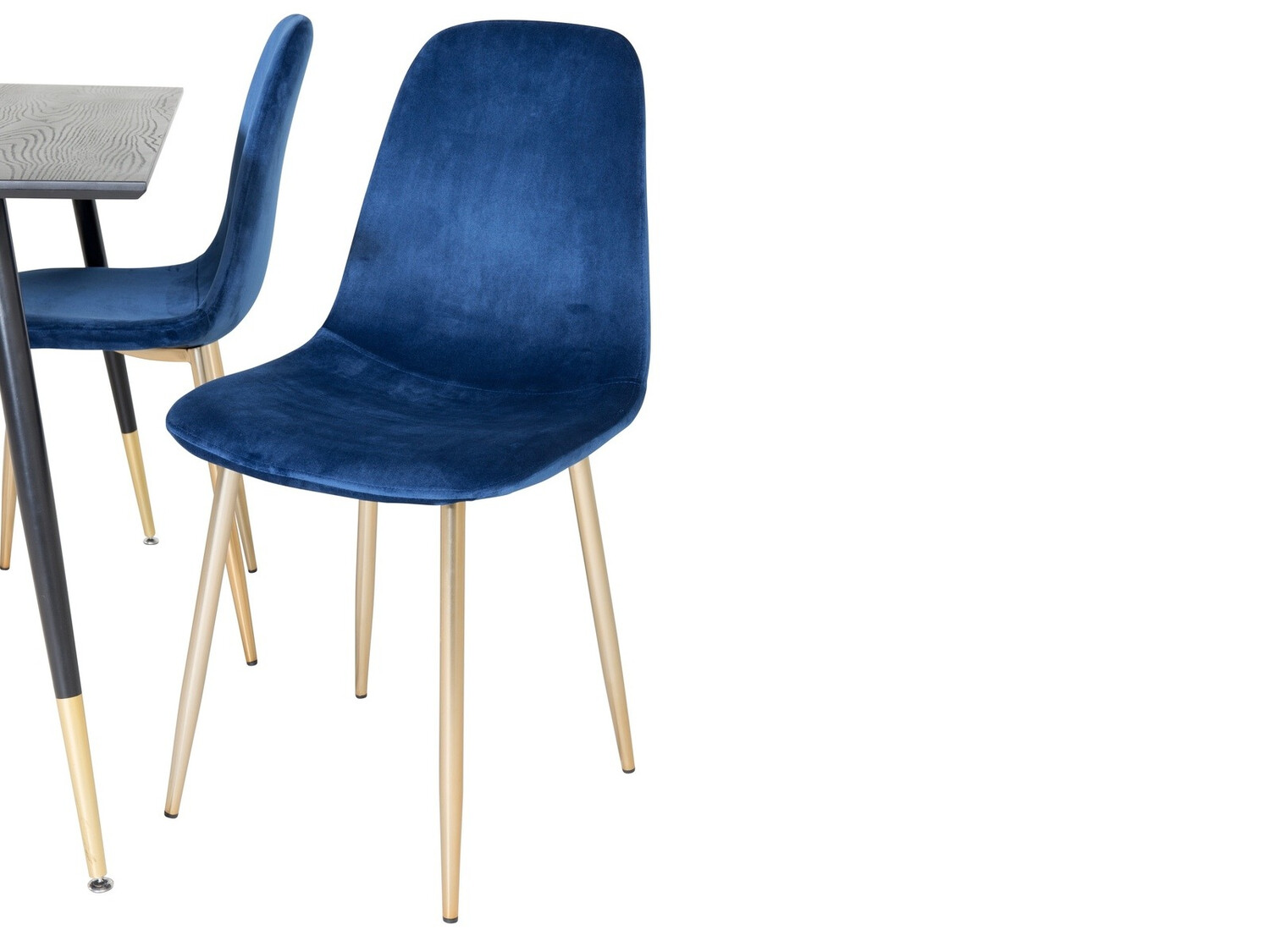 Étkezőgarnitúra Dallas 1693 (Kék + aranysárga)