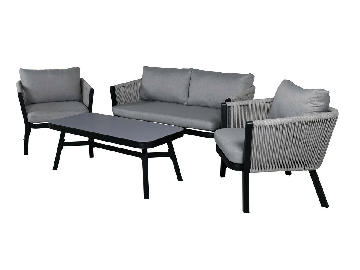 Kerti bútor Dallas 2175 (Fehér + Fekete + Szürke)