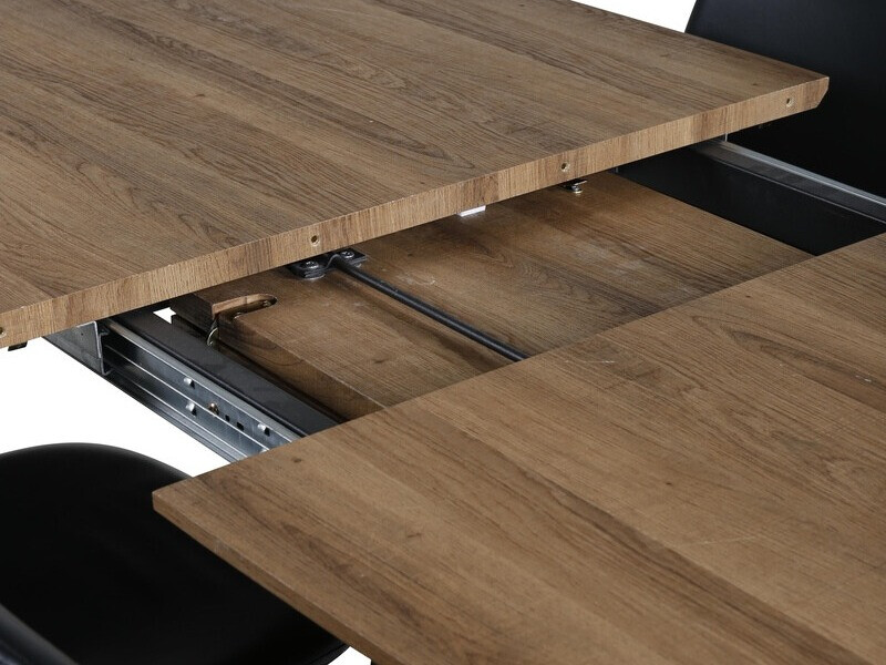 Étkezőgarnitúra Dallas 330 (Fekete)