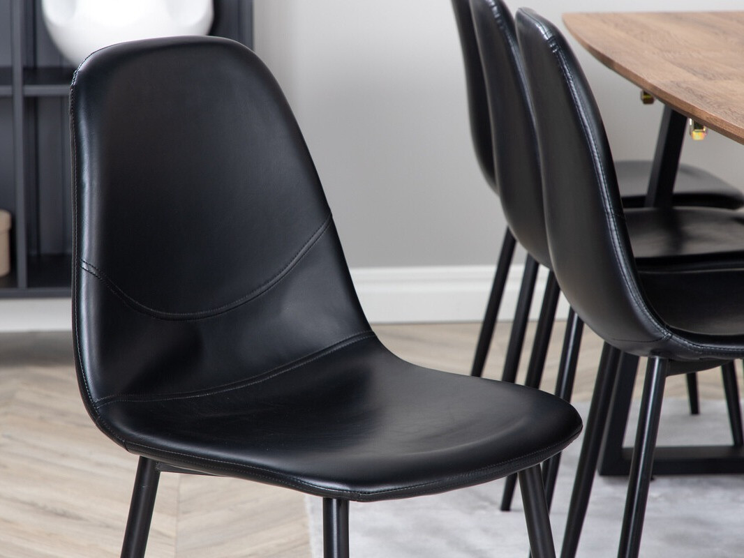 Étkezőgarnitúra Dallas 331 (Fekete)