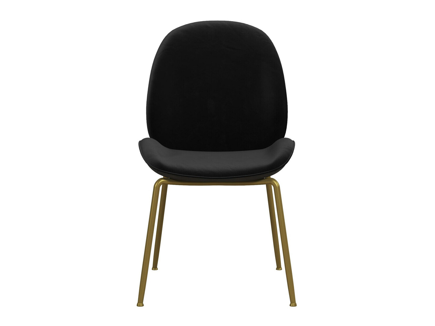 Szék CosmoLiving by Cosmopolitan 134 (Fekete + Sárgaréz)