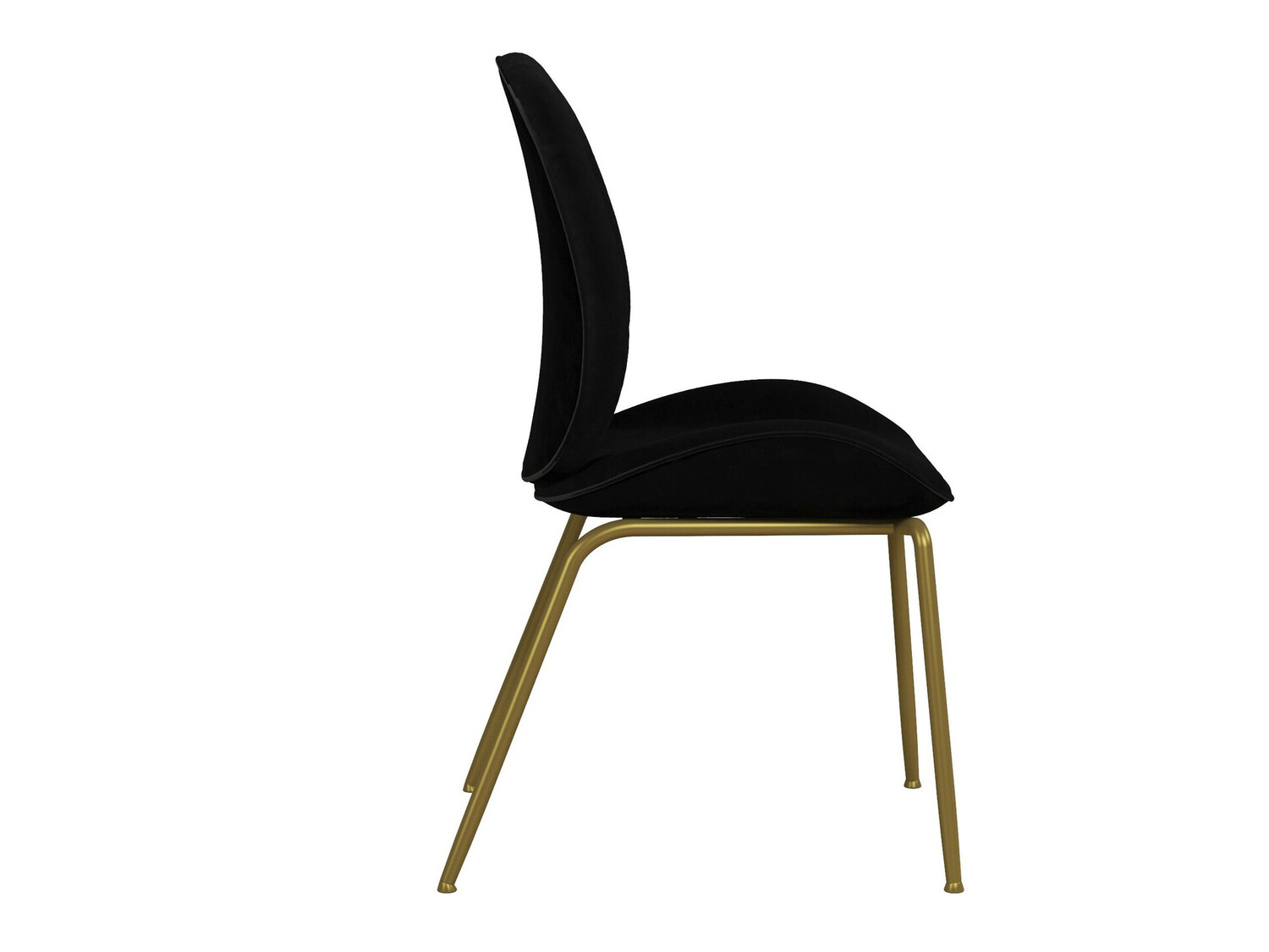 Szék CosmoLiving by Cosmopolitan 134 (Fekete + Sárgaréz)