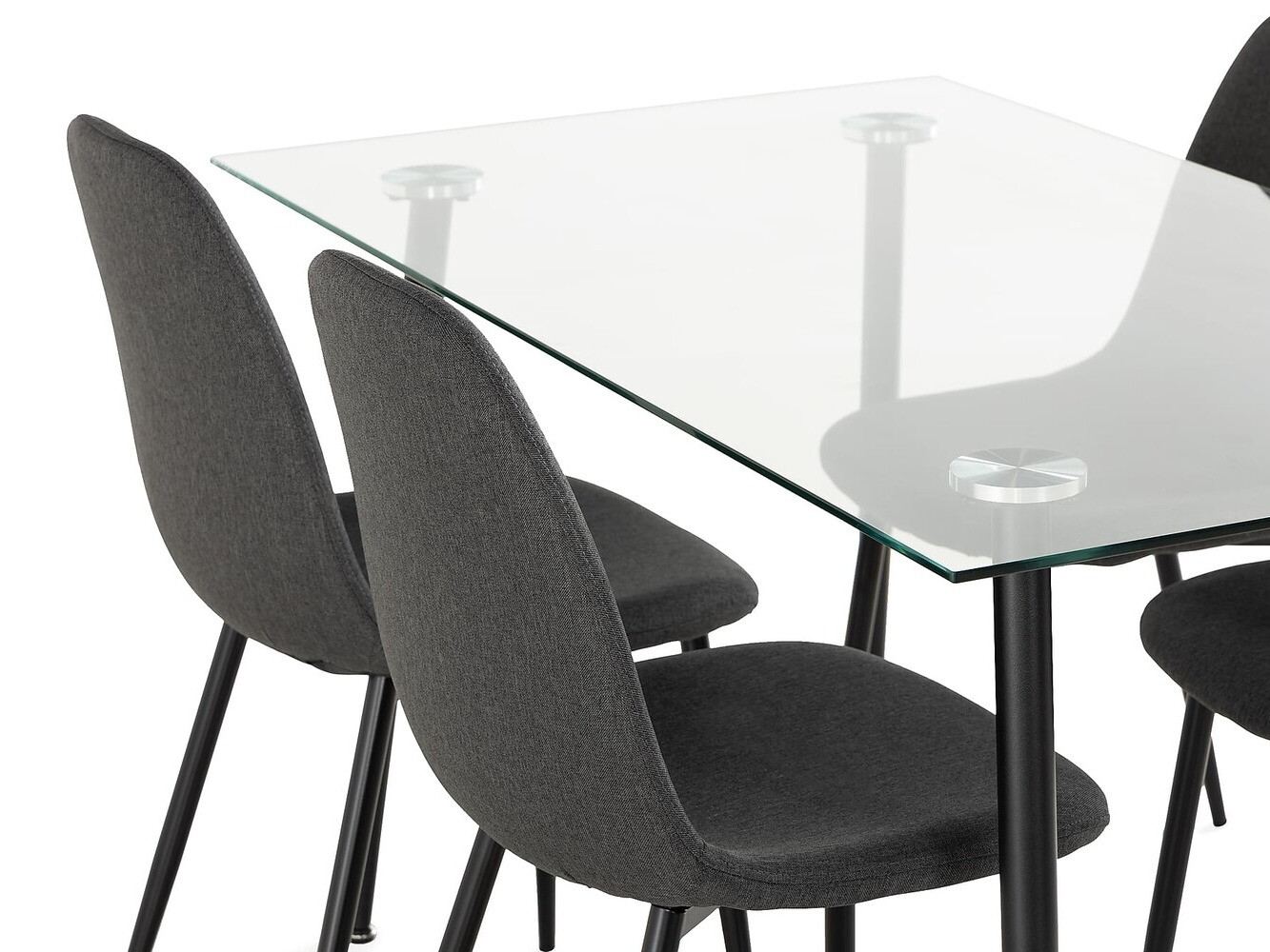 Étkezőgarnitúra Parkland 335 (Sötétszürke)