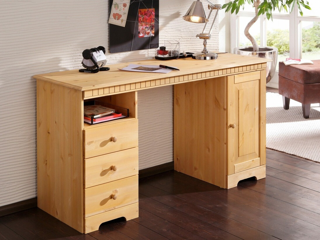 Íróasztal Cavfelo 100 (Fenyő)