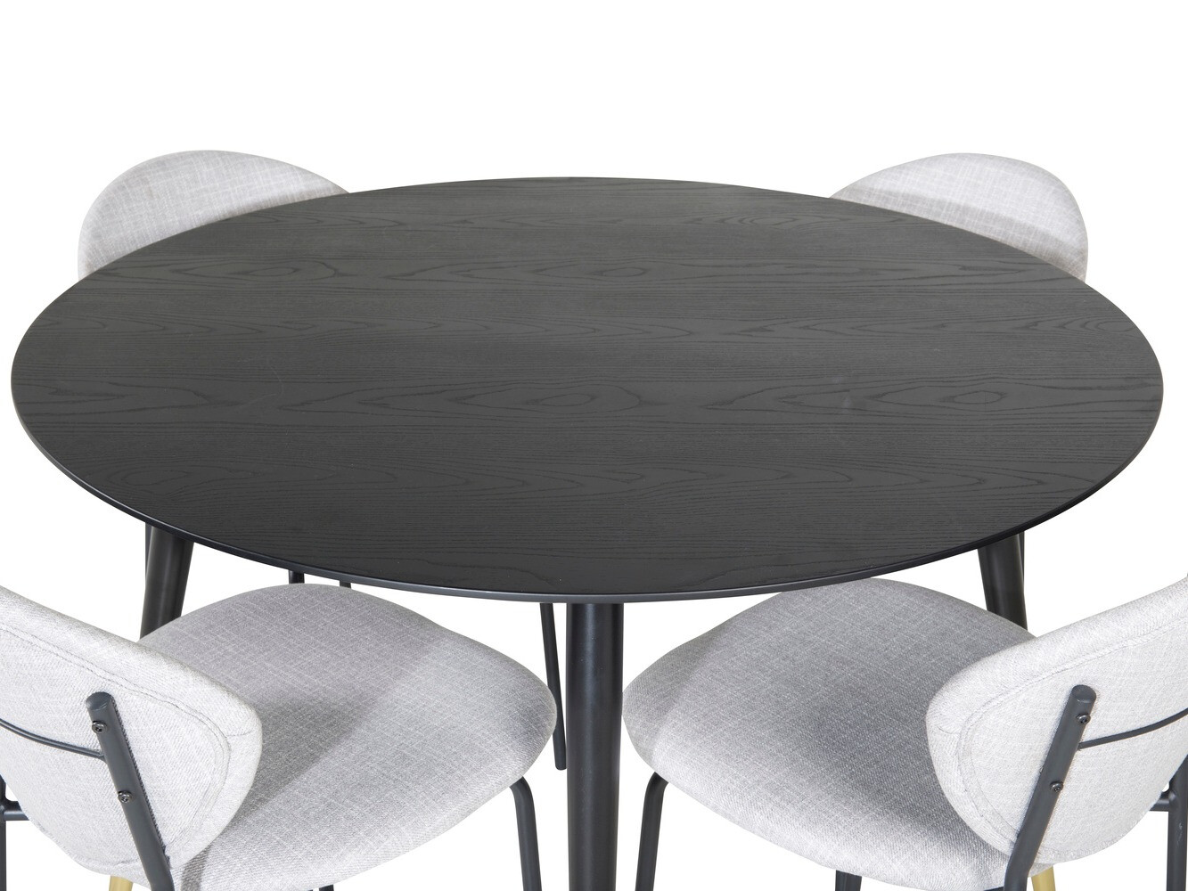 Étkezőgarnitúra Dallas 1186 (Szürke + Fekete)