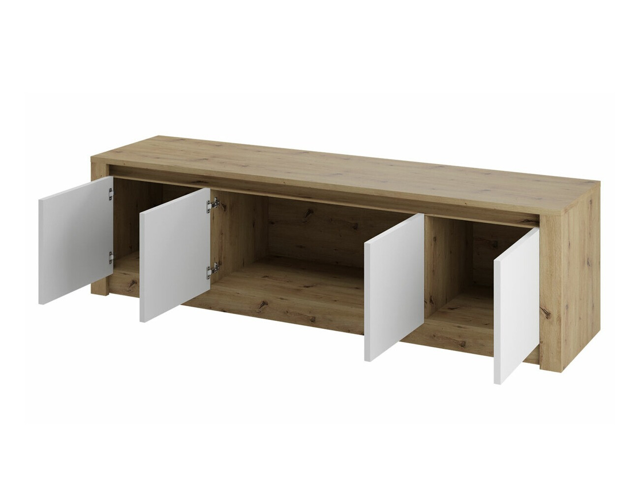 Hálószoba garnitúra Deldale 118 (Artisan tölgy + Szürke)