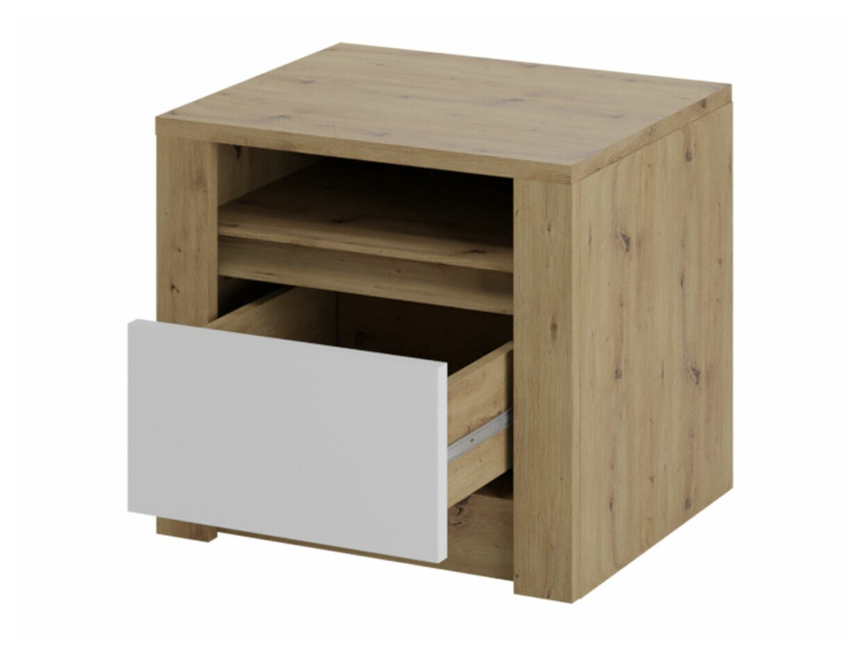 Hálószoba garnitúra Deldale 118 (Artisan tölgy + Szürke)