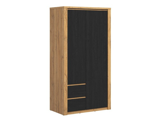 Gardróbszekrény Boston 646 (Tölgy + Fekete tölgy)