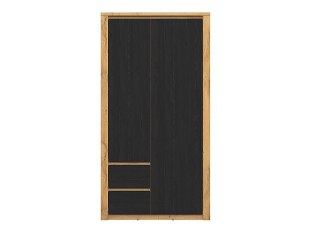 Gardróbszekrény Boston 646 (Tölgy + Fekete tölgy)