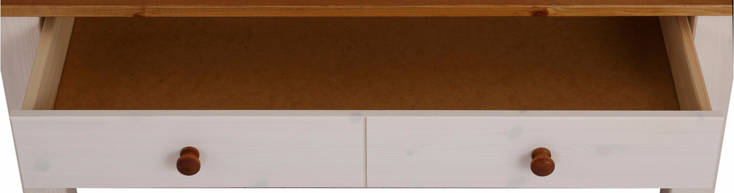 Dohányzóasztal Denton 754 (Fehér + Mézes tölgy)