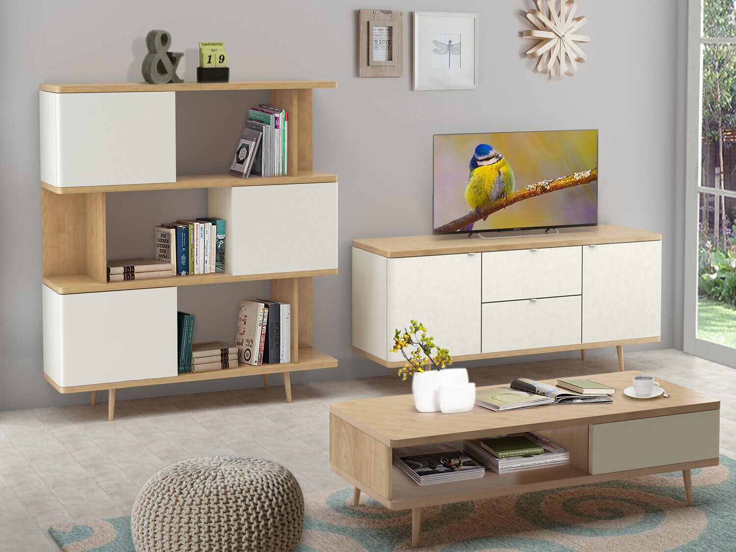 Könyvespolc Denton 777