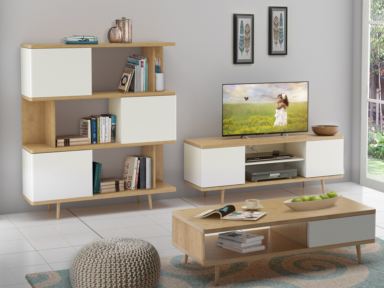 Könyvespolc Denton 777