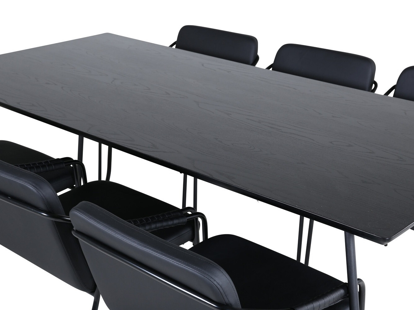 Étkezőgarnitúra Dallas 2720 (Fekete)