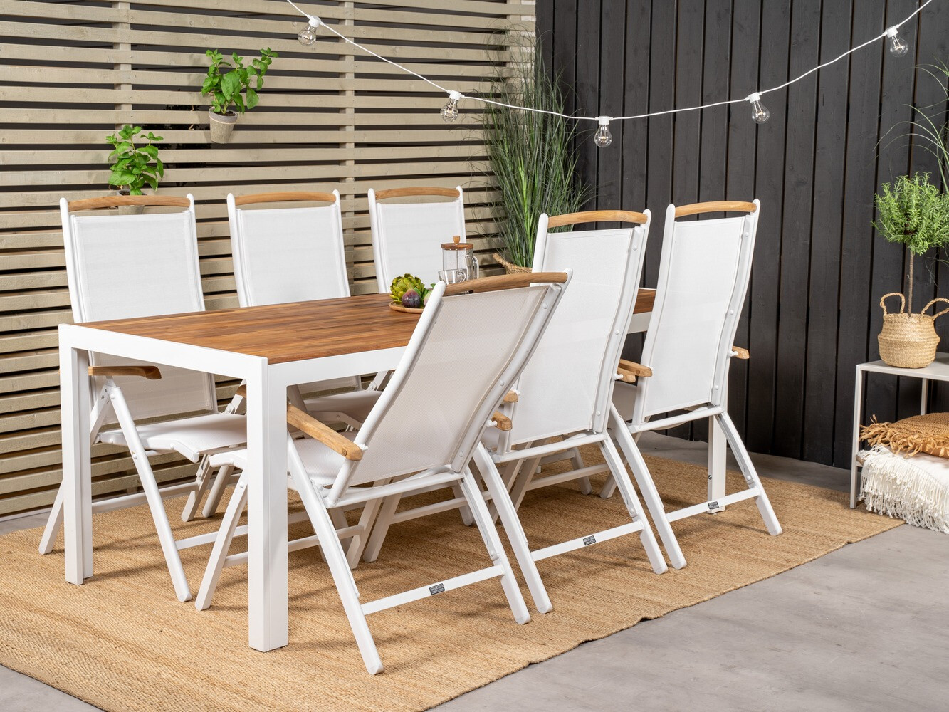 Asztal és szék garnitúra Dallas 613