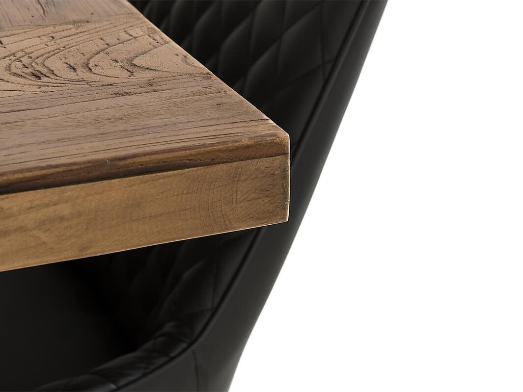 Étkezőgarnitúra Parkland 243 (Fekete + Barna)