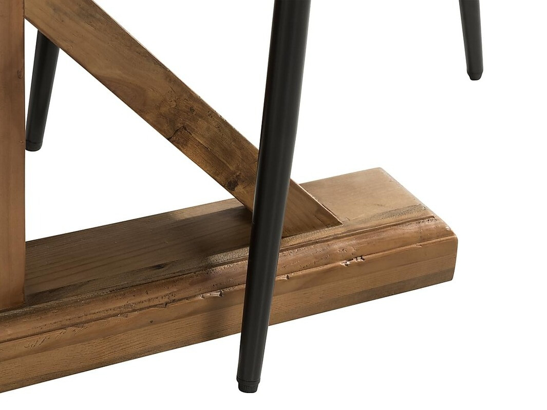 Étkezőgarnitúra Parkland 243 (Fekete + Barna)